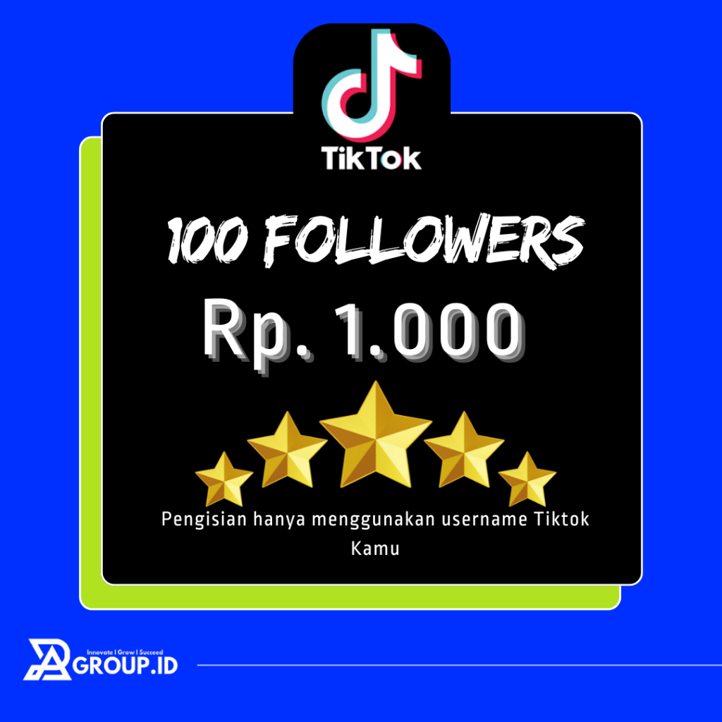 Followers Tiktok Termurah