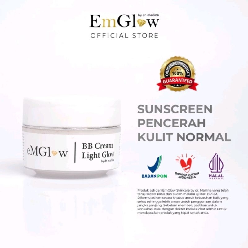 eMGlow BB Cream Light Glow by dr.Marlina