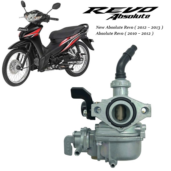 Karbu Karburator Honda  Absolute Revo ( 2010 – 2012 ) New Absolute Revo ( 2012 – 2013 )