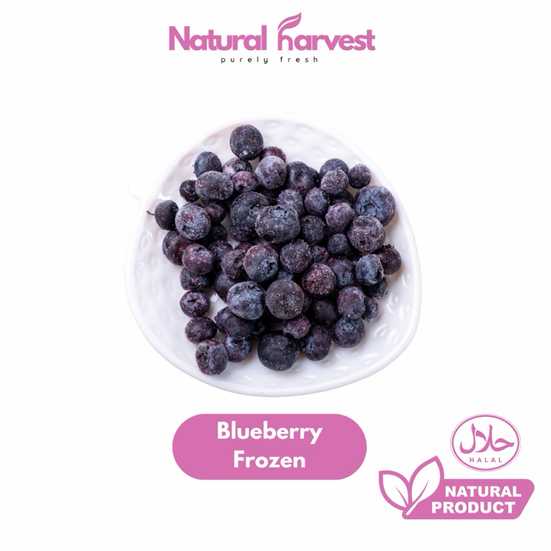 

Blueberry Frozen 250gr | NaturalHarvest!
