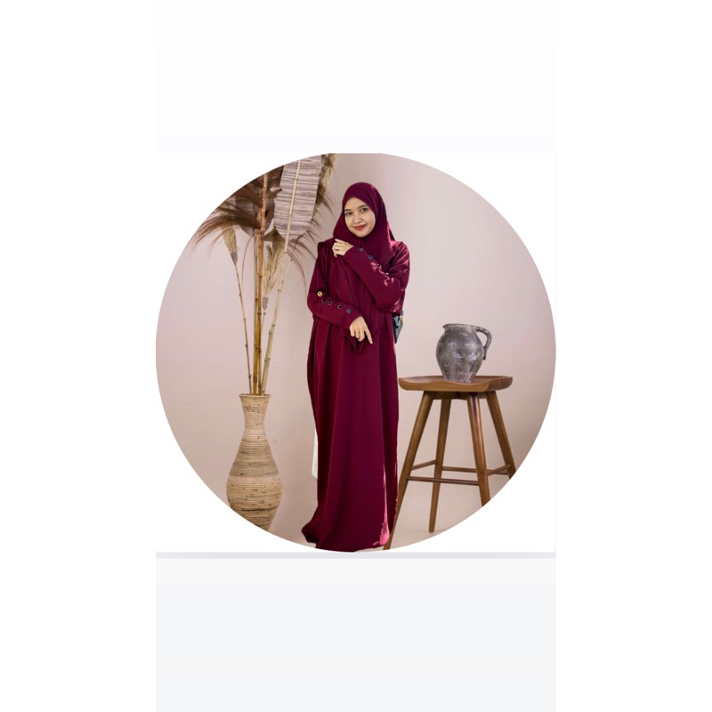 one set kaftan crincle Airflow KAFTAN AMEENA