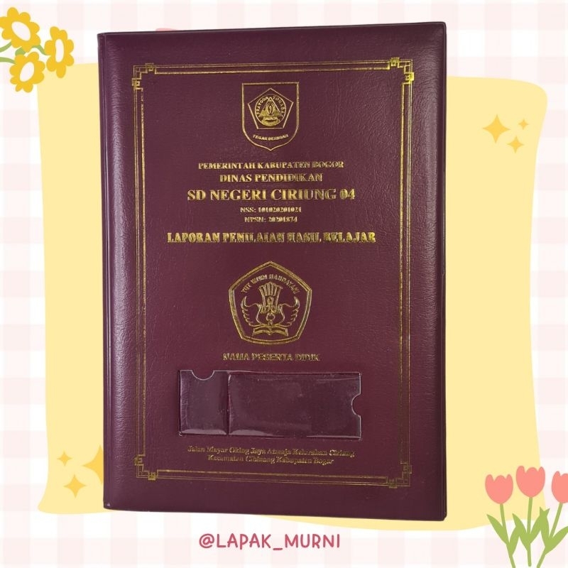 

Sampul Map Raport Murahhh isi 20lembar Map Raport kurtilas