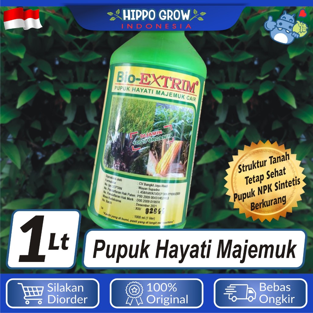 POC BIO EXTRIM - Pupuk Organik Cair Hayati Majemuk Tanaman Buah Subur Botol 1 liter