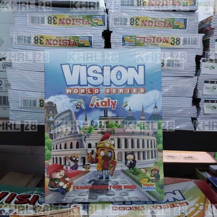 

BUKU TULIS VISION 38 LEMBAR isi 10 Buku