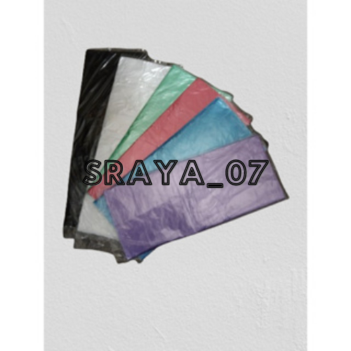 SRAYA - plastik balon /papiran layangan tebal 0,0005 micron / Harga Per-METER