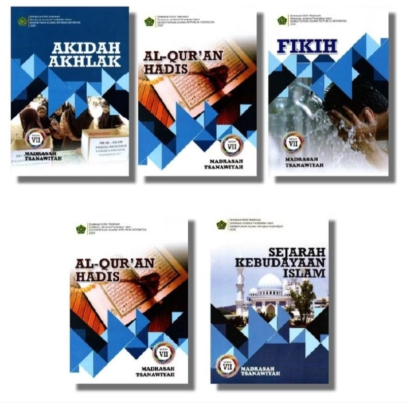 

BUKU MTS KEMENHAG kelas 7 / BHS ARAB,SKI,AL'QURA'AN HADIS,AQIDAH AHLAK, FIKIH
