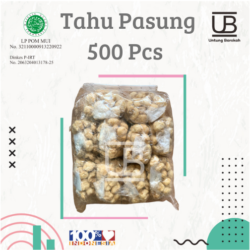 

CUANKI TAHU PASUNG 500 BIJI (BAL) / CUANKI TAHU / TOPING SEBLAK / TOPING BASO ACI !!