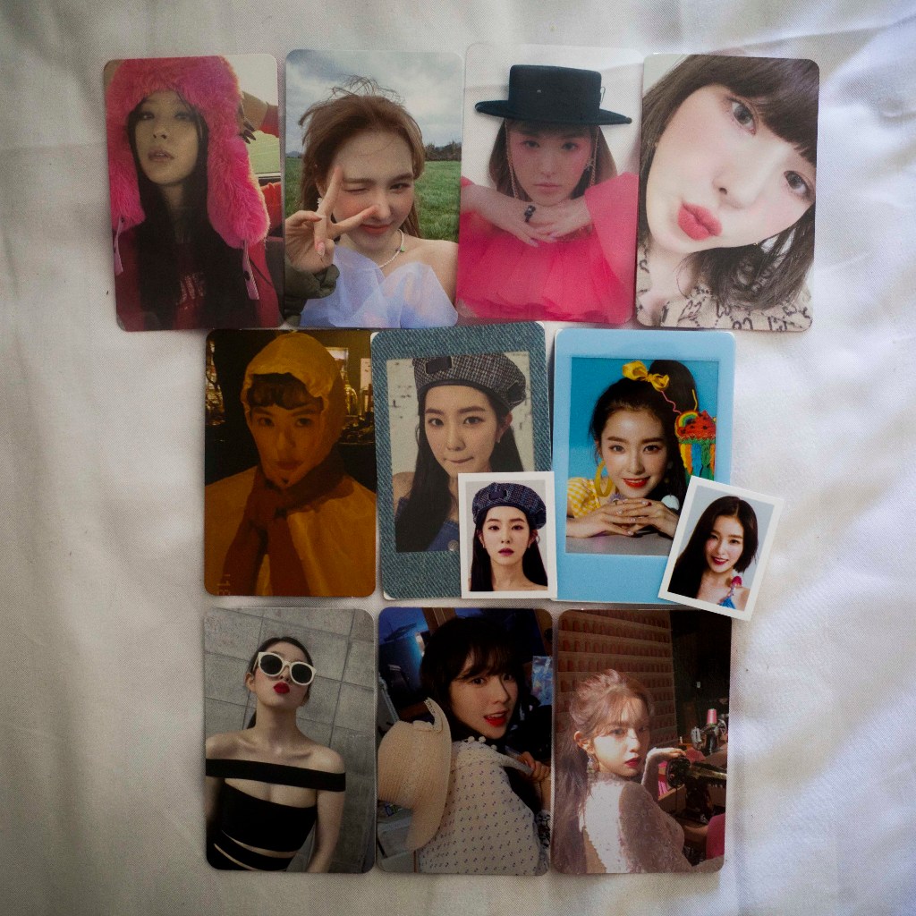 Official Photocard PC Red Velvet Irene, Wendy, Seulgi (Monster, RBB Really Bad Boys, Like Water, ReV