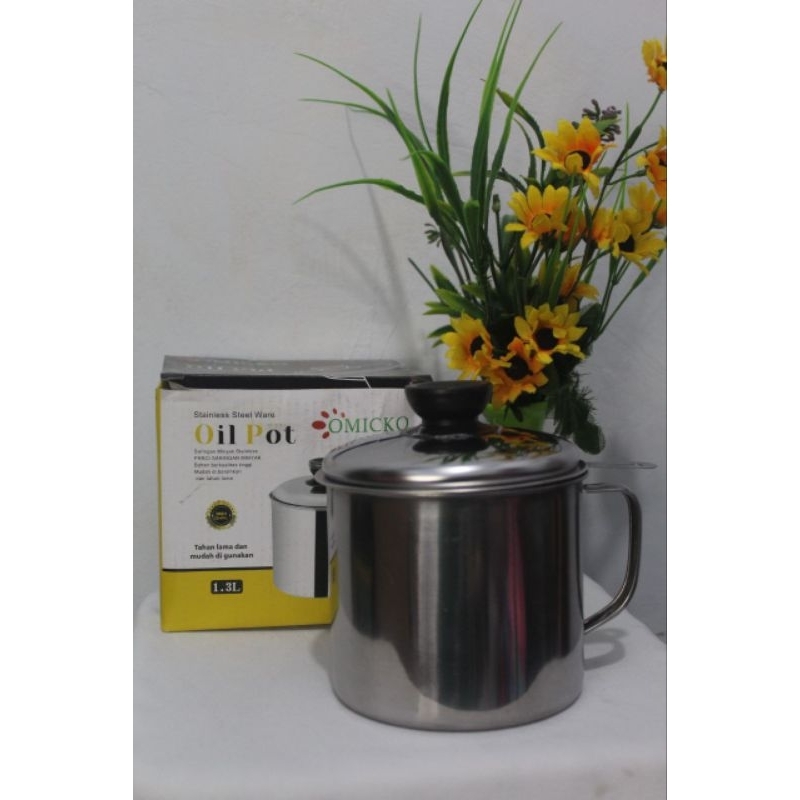 OIL POT STAINLESS