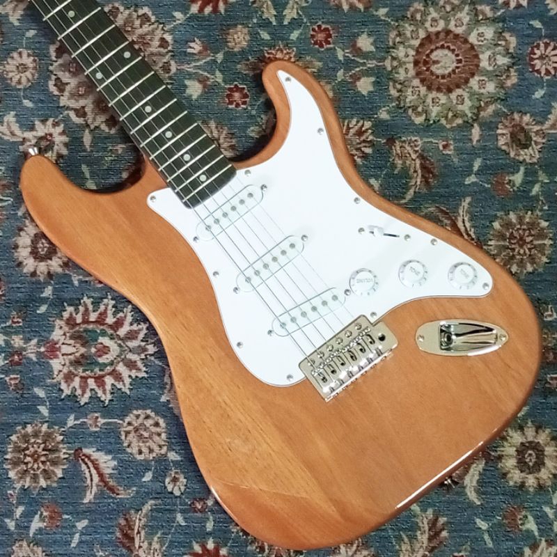 Gitar Elektrik Stinger Stratocaster SST10 Nat Mahogany