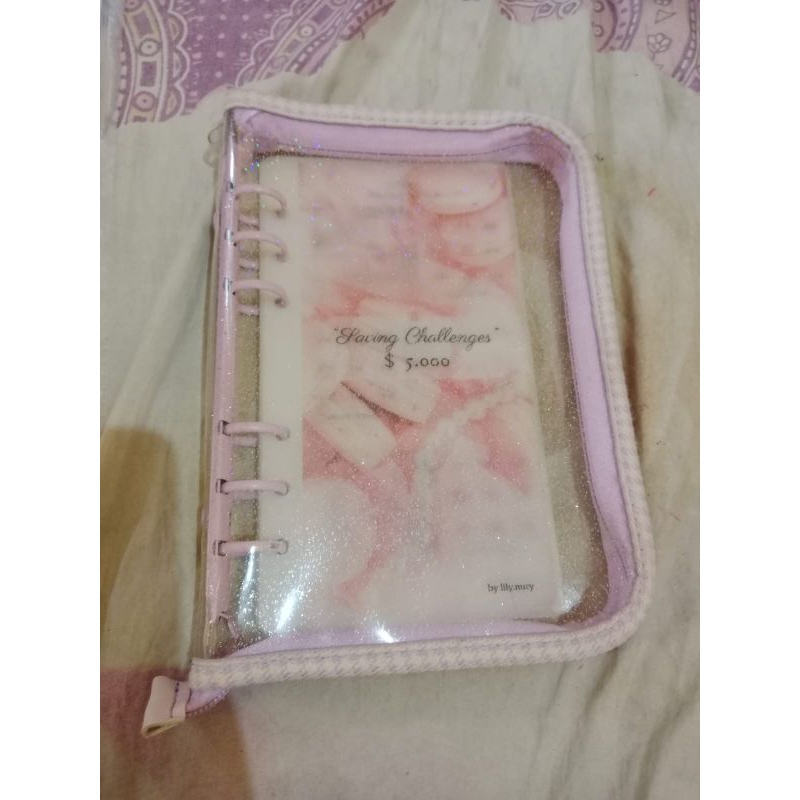 

preloved binder zipper a6