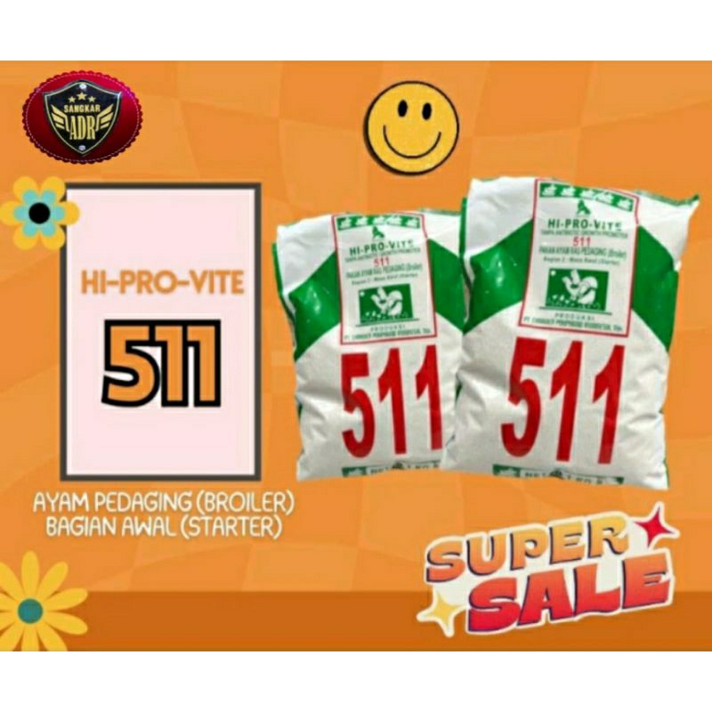 Hi Pro Vit 511 Sentrat Pakan Ayam