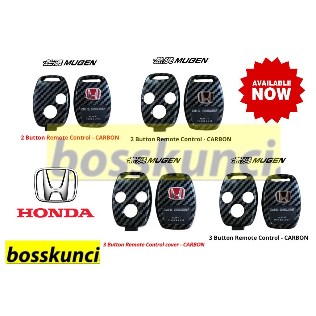 Kunci HONDA JAZZ Non RS Bahan Casing Kunci Kontak Duplikat Standard KOMPLIT