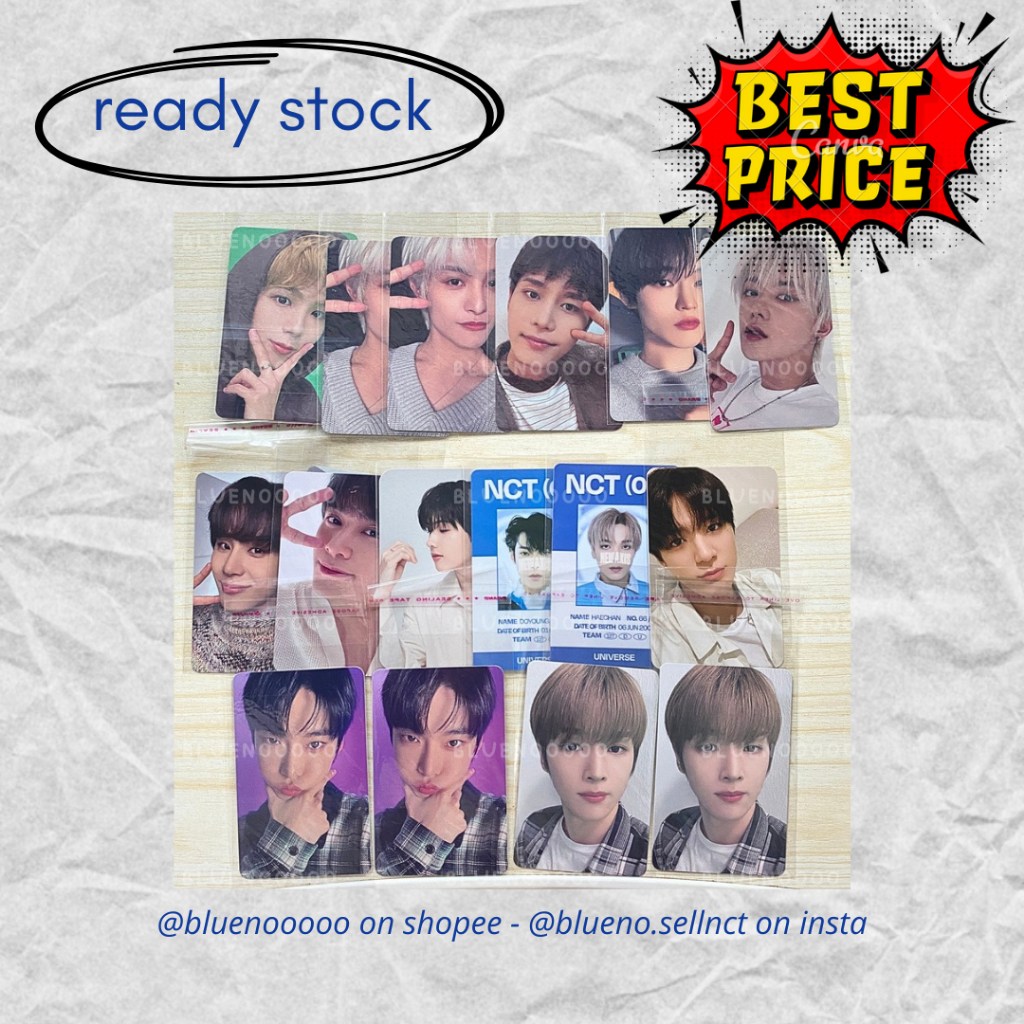 [SALE 20K] PC NCT BINDER NCT HOME IDC UNIVERSE BLANCDIVA SEASON GREETING SG23 SUNGCHAN SHOTARO TAEIL