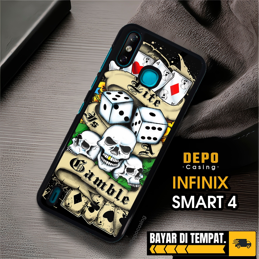 Case Infinix Smart 4 Casing Infinix Smart 4 Casing Depo Casing [GMBL] Case Glossy Case Aesthetic Cus