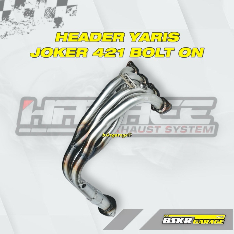 KNALPOT HEADER 421 TOYOTA YARIS 2NR JOKER