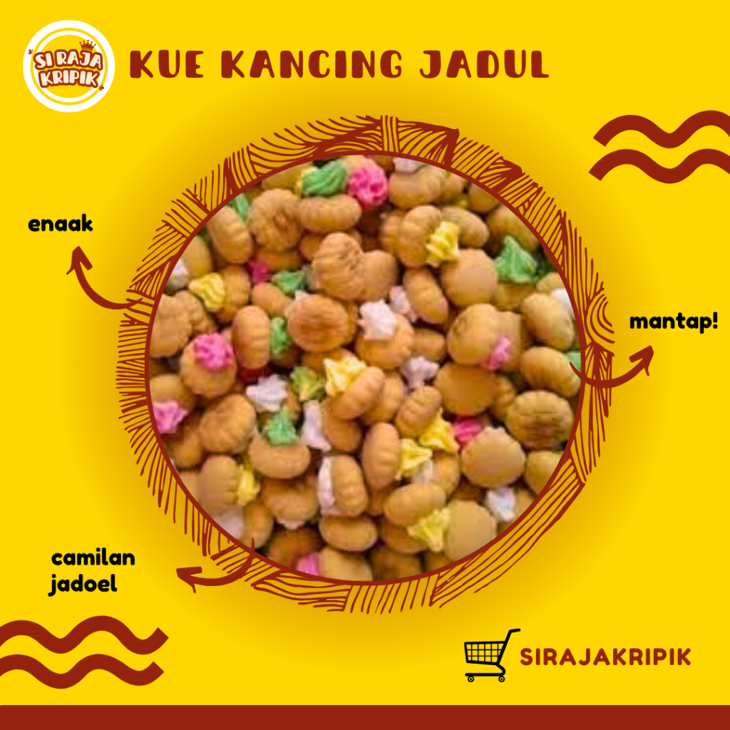 

KUE KANCING JADUL | SI RAJA KRIPIK | OLEH-OLEH BANDUNG
