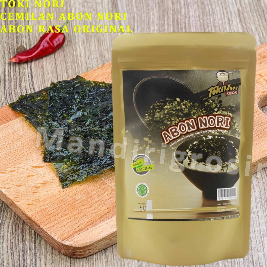 

Snack Tabur Abon Nori * Toki Nori * Snack Abon Rasa Original * 30gr