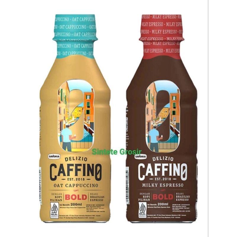 

Caffino Minuman Kopi Siap Minum Milky Espresso Dan Oat Cappuccino isi 200 ml