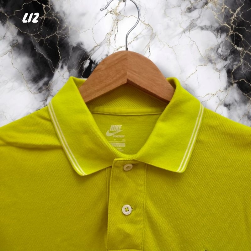 Nike sport wear kaos kerah pria, baju atasan pria