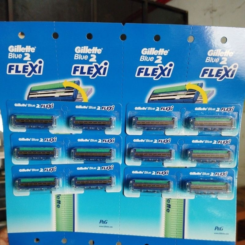 Gillette Blue 2 Flexi pisau cukur dua mata pisau