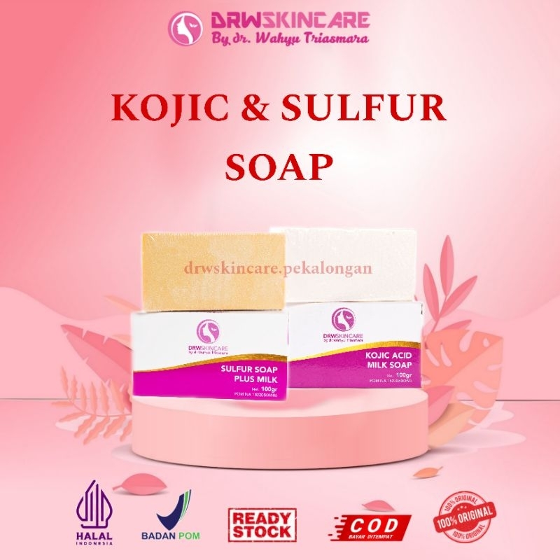 SABUN KOJIC Drwskincare/kojic milk drwskincare/kojic sulfur