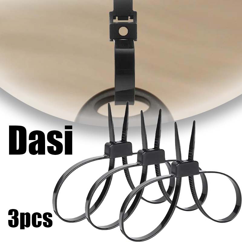 3pcs Borgol Plastik Polisi Original Borgol Polisi Plastik Borgol Import Borgol Tangan Plastik Sekali