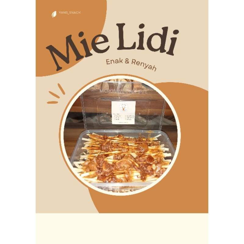 

Mie Lidi Kemasan Box