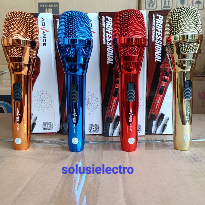 Mic Advance 901 Mic Kabel Advance Mic Warna