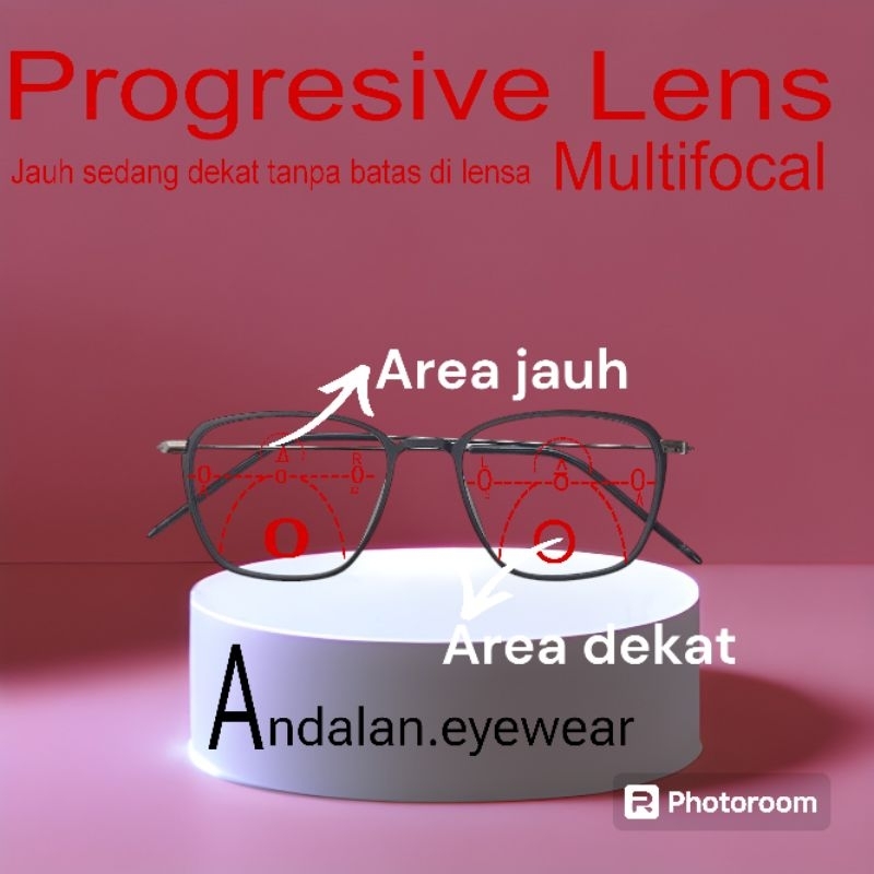 Kacamata baca pria & wanita lensa photochromic F 2189