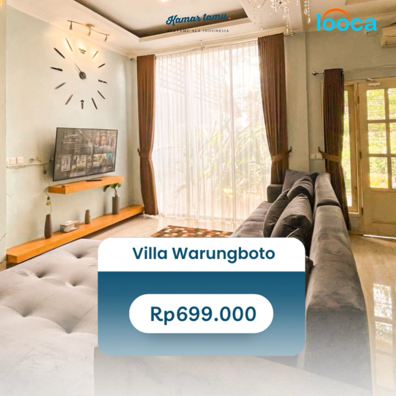 Voucher Menginap Di Villa Kamar Tamu Warungboto Jogja Homestay di Jogja Cocok Buat Rame Rame