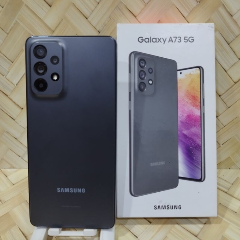 Samsung A73 5G 8/256GB Handphone second fullset original bergaransi