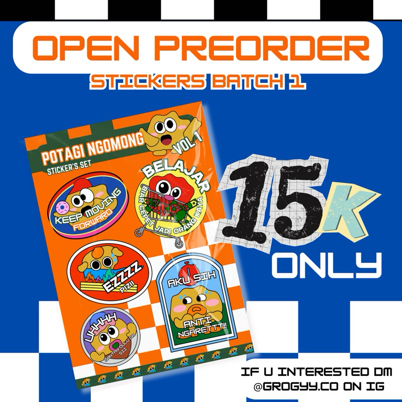 

Stickers laptop lucu by potagi ngomong stiker lucu kentang laptop