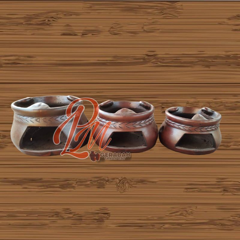 Tungku Tanah Liat, Keren Tanah Liat, Tungku Gerabah Tanah Liat
