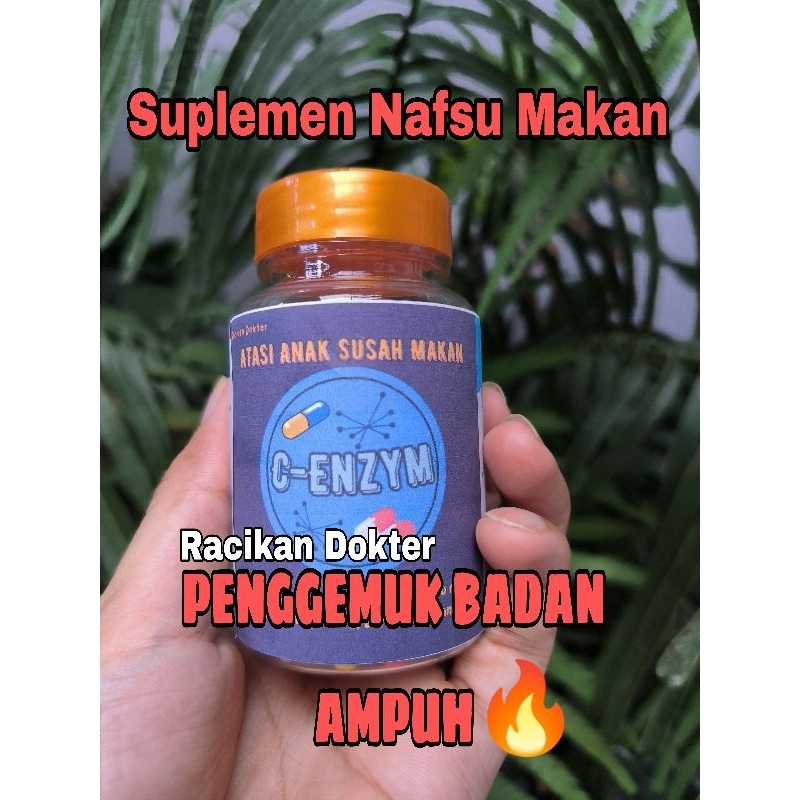 PENGEMUK BADAN AMPUH USIA ANAK  | SUPLEMEN NAFSU MAKAN 20 Kapsul | OBAT GEMUK RACIKAN DOKTER