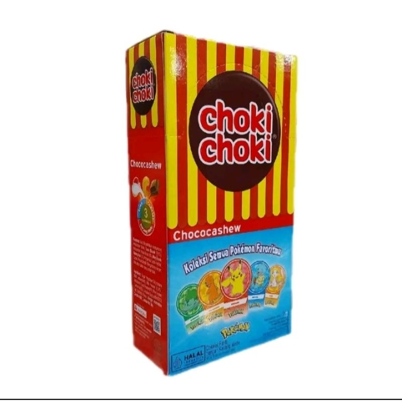 

(1BOX ISI 20) CHOKI CHOKI CHOCOCASHEW