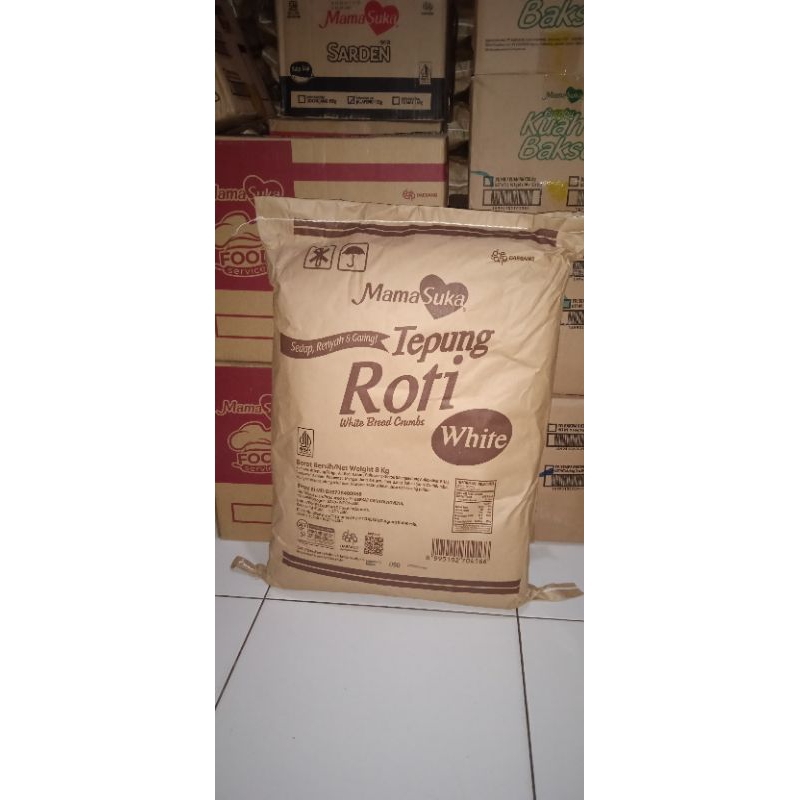 

MamaSuka - Tepung Roti white / white bread crumbs / Tepung panir @ 8kg