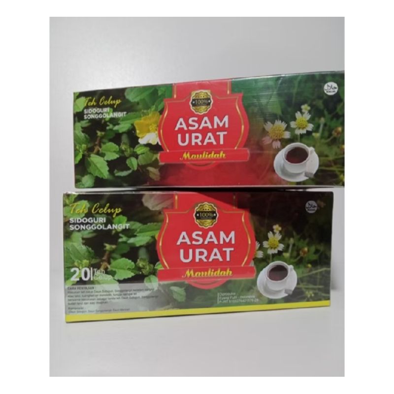 

Teh celup asam urat isi 20 kantong