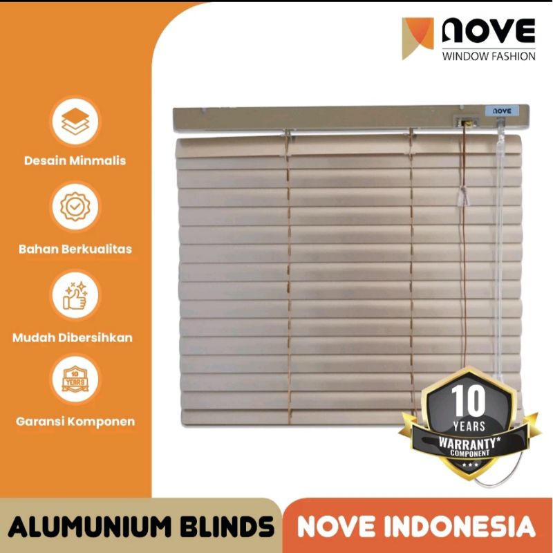 Venetian Blind Dulux - kerei - Tirai lipat - Gorden Tarik - Gorden kantor - Gorden Kostum - Gorden J