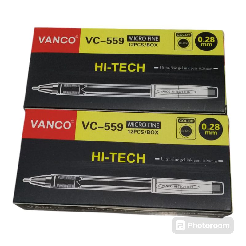 

Pen vanco 559 hi-tech 1pak isi 12 pcs