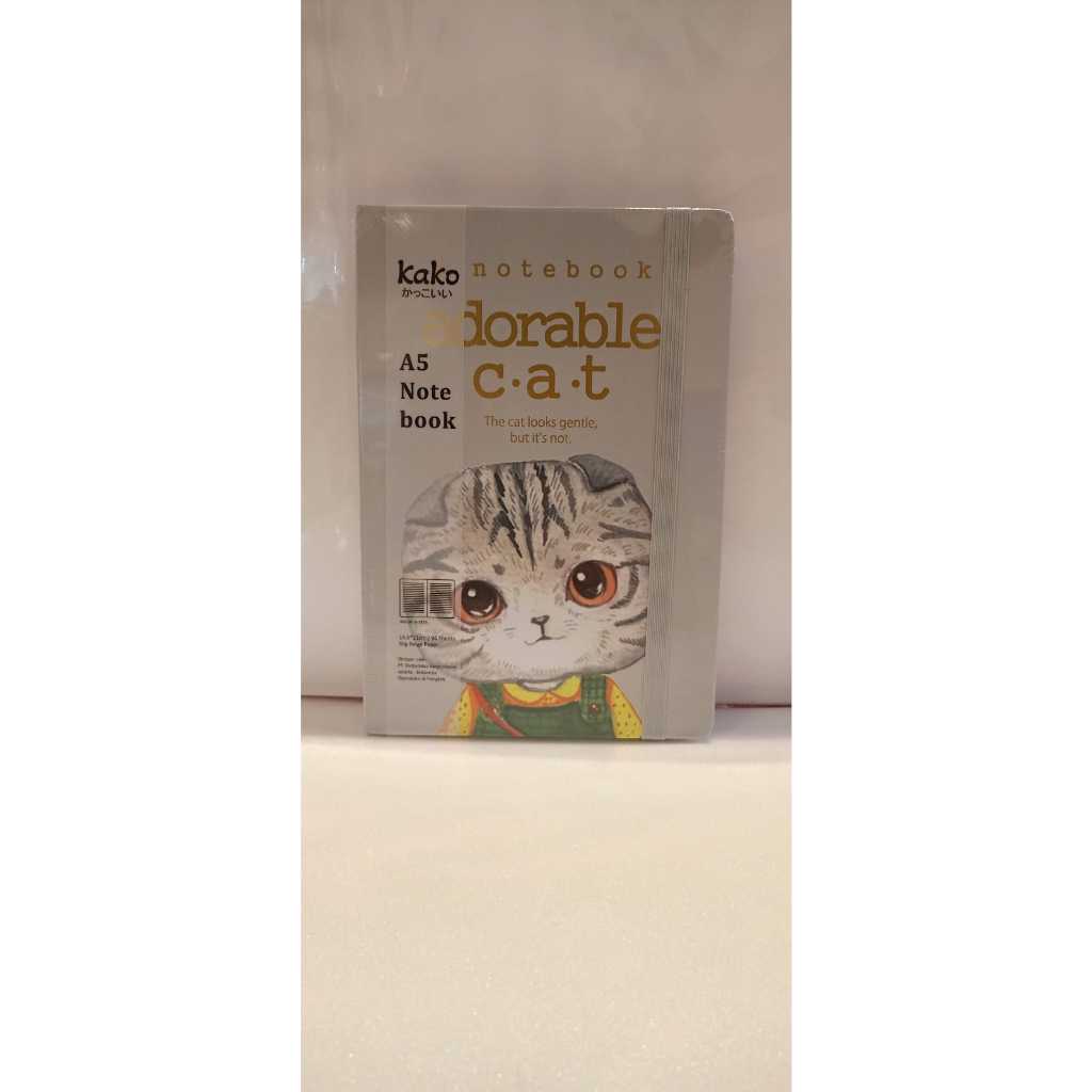 

KAKO NOTEBOOK HC A5 ADORABLE CAT KKHC-15424 - GRAMEDIA BSD CITY