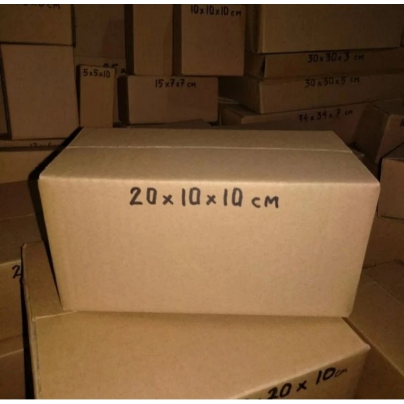 

kardus box packing ukuran 20×20×10cm