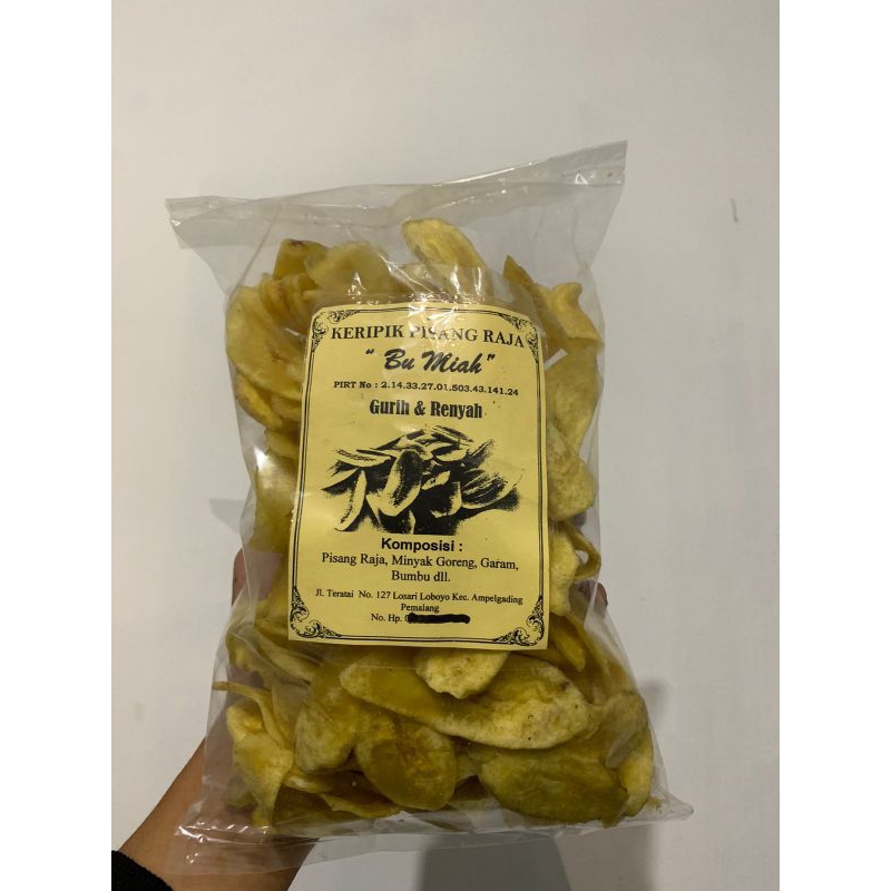 

[Pre-order] Keripik Pisang Raja Gurih