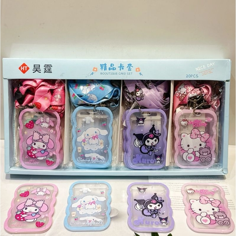 

NAME TAG TRANSPARAN ID CARD HOLDER SANRIO GANTUNGAN KARTU NAMA