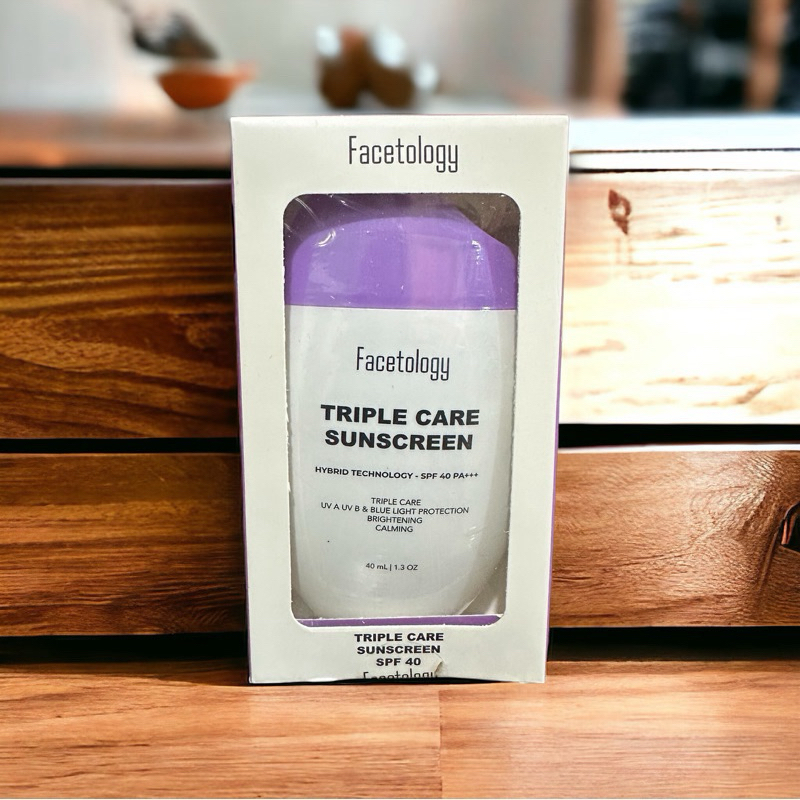 FACETOLOGY ~ SUNSCREEN TRIPLE FACETOLOGY
