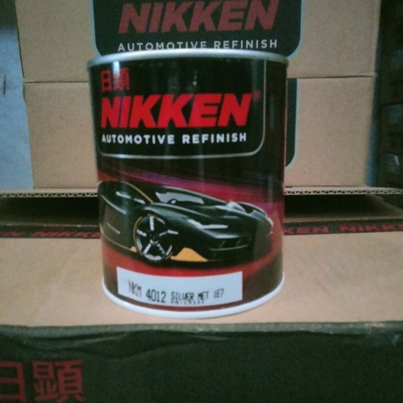 CAT NIKKEN (NC) NKM 4012 SILVER MET IE7 1KG CAT DUCO MOBIL+MOTOR(NC) metalic