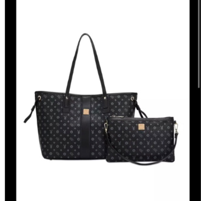 Tas Playboy Tas kantor tote bag Tas preloved