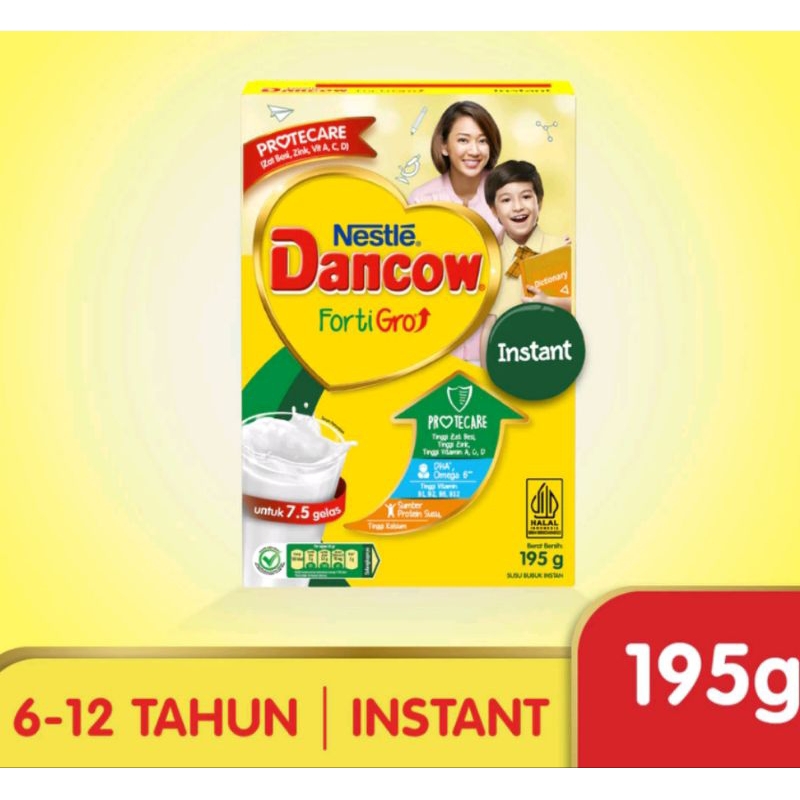 

DANCOW FORTIGRO INSTANT 195 GR / DANCOW FORTIGROW INSTANT 195 GR / DANCOW FORTIGRO INSTANT 195 GRAM / SUSU DANCOW INSTANT 195 GRAM / SUSU INSTANT DANCOW / SUSU DANCOW FORTIGRO INSTANT 195 GRAM / DANCOW INSTANT 6 TAHUN KEATAS / DANCOW INSTANT 6-12 THN