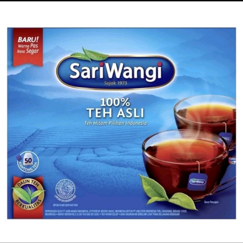 

Sariwangi Teh Celup 1.85 g isi 50