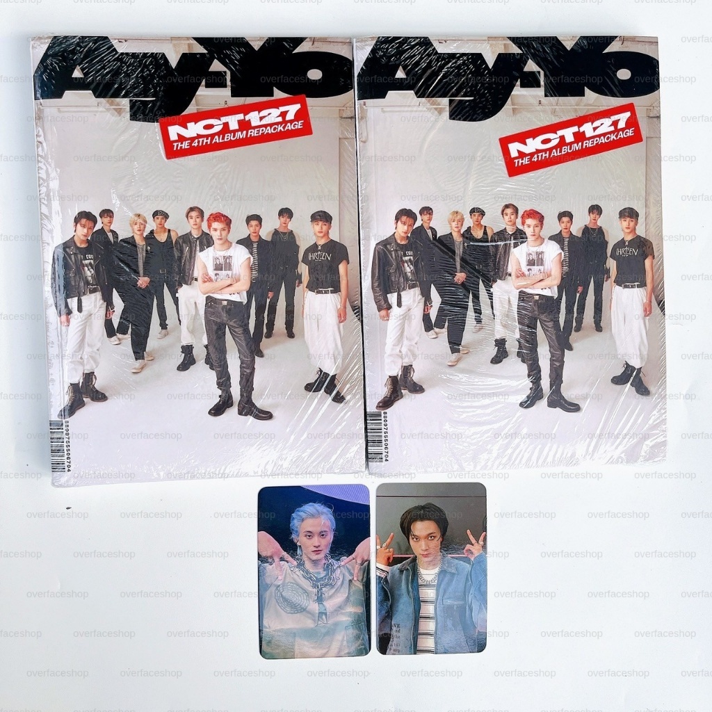 [BISA COD] (SEALED) NCT 127 Ayyo Album B ver ay yo ay-yo photobook pb pc photocard Johnny Taeyong Yu